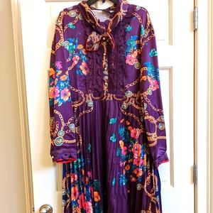 Dalia Macphee midi dress new 3X NWT